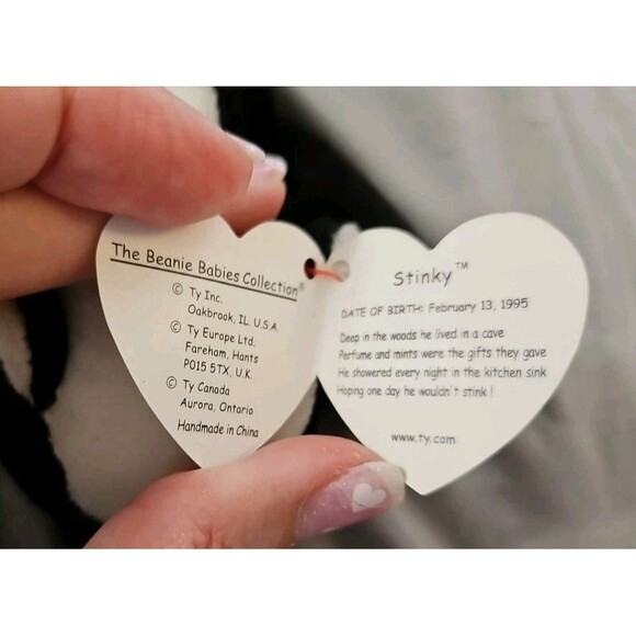 Ty Beanie Baby Stinky 4th Generation NWT - Picture 4 of 4